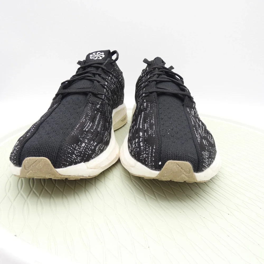 Nike ZoomX Pegasus Turbo Next Nature DM3413-001 Mens 12 Running Shoes Black Sail